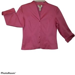 Adorable pink Talbots stretch jacket